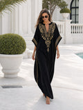 Golden Baroque Kaftan — A.M Summertime resort kaftan